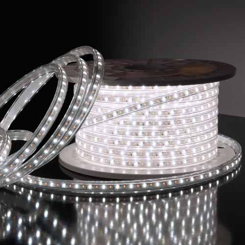 Светодиодная лента LSTR003 220V 14,4W 60 LED IP65 белый 6500К