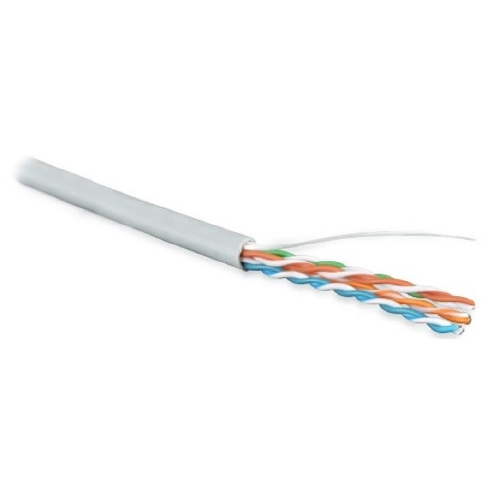 Витая пара Hyperline UUTP4R-C5E-S24-IN-LSZH-GY (внутренний)