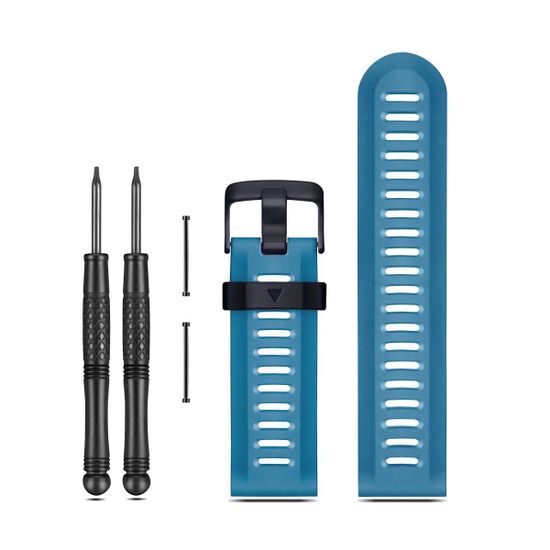 Ремешок полиуретановый для Garmin Fenix 3 (синий) 010-12168-06