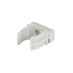 Крепеж-клипса для трубы 16 мм серая 100 шт