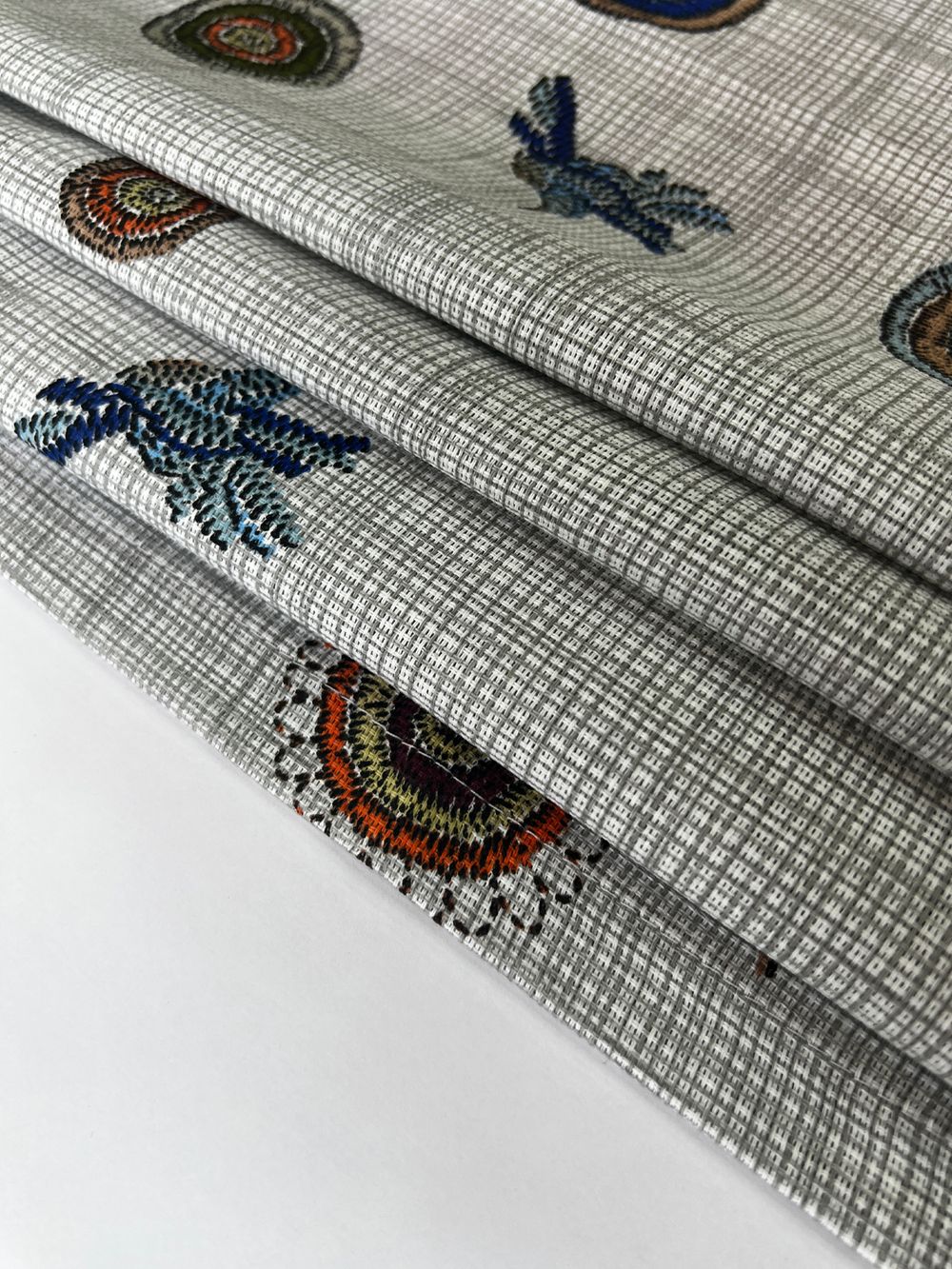 Штора из рогожки Сказка "Коты" 145х180 см 1 шт