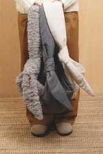 Сумка-слинг "Пони-Кенгурони" Меховая