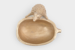 Конфетница 19х17см Anna Lafarg Light pumpkin Еж с тыквой