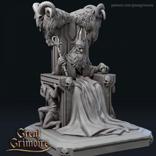 Угрюмый Правитель Человек Знать Аристократия Высшее общество миниатюра для dnd, днд, pathfinder, фентези, Настольная игра, НРИ, Варгейм, РПГ