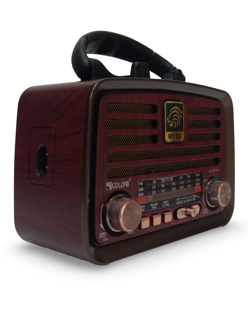 Радиоприемник в стиле ретро с MP3 плеером и Bluetooth RXBT1111BT