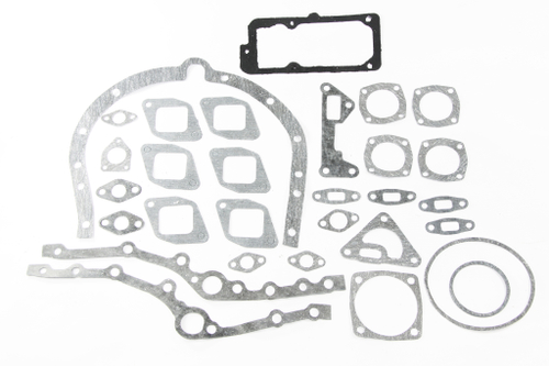 Набор прокладок двигателя ЯМЗ-236М2, -236Б, 236БЕ, -236Н, -236ДК малый, паронит 0,6мм., 16наим. (236-1000001-03) Москва ( ОЕ 08-01-200 )