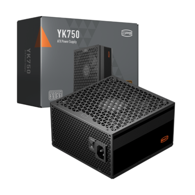 Блок питания PCCooler  750W, YK750, Non Modular, 80+ BRONZE, ≥86.5%, Fan 135mm, Черный, P5-YK750-B1F