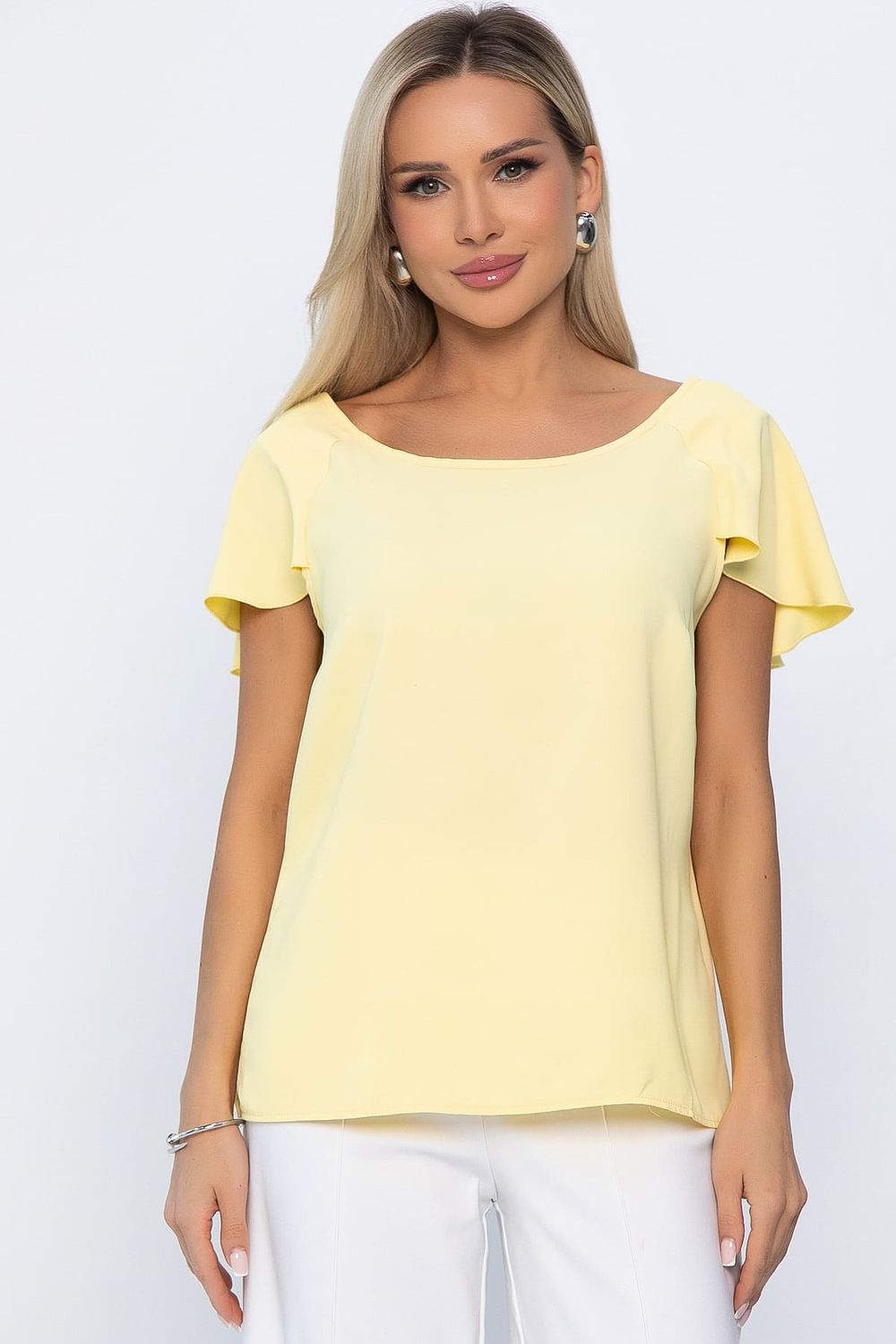 Блуза Летящая волна (желтая) Б13773-16М LT Collection