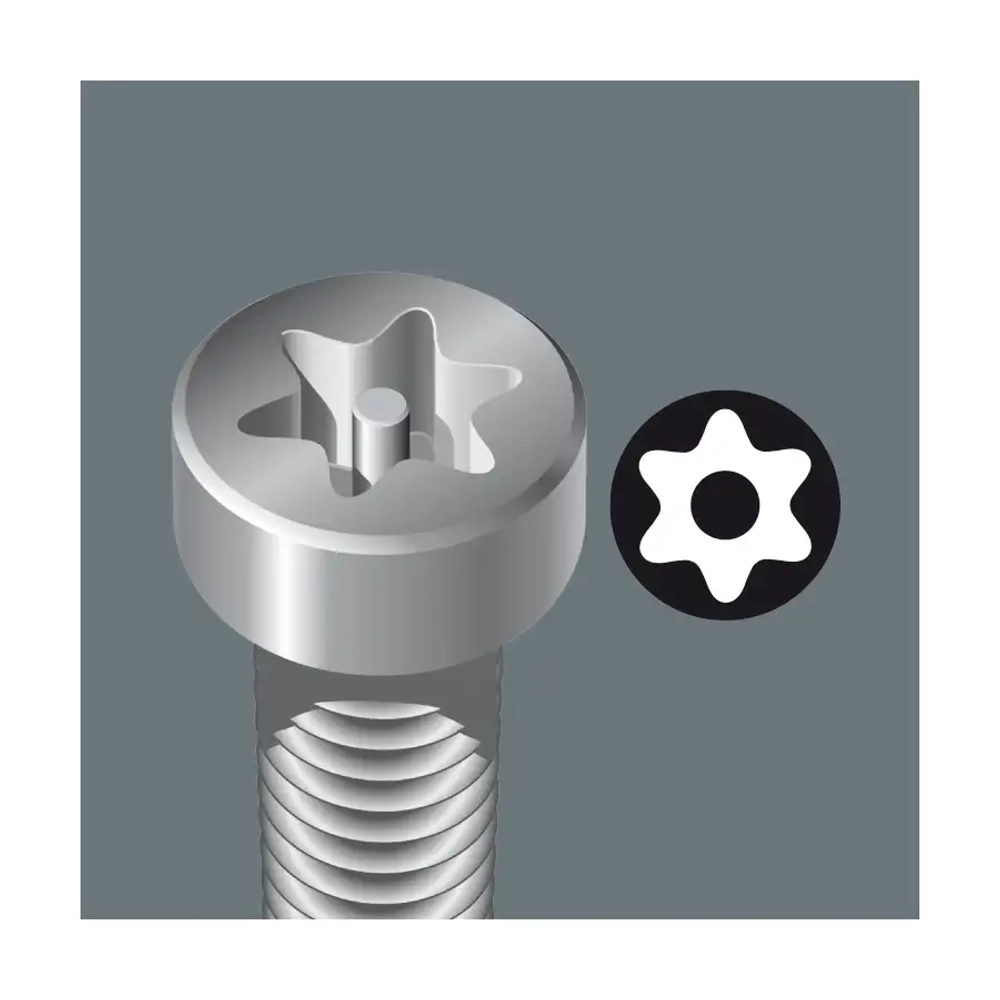 367 Отвёртка TORX® BO TX 40x130 мм WERA 05138266001