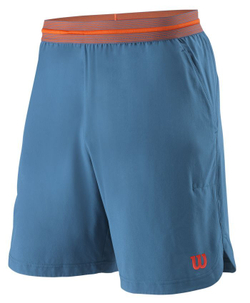 Мужские шорты теннисные Wilson Power 8 Short II M - blue coral