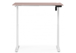 Компьютерный стол Woodville Маркос 140х80 розовый, белый, ножки белые