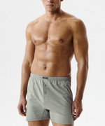 Мужские трусы боксеры Atlantic, 1 шт., хлопок, светло-зелёные, RMX-003