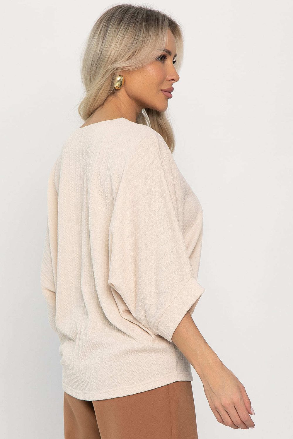 Джемпер трикотажный Джорджина (бежевый) Б14246-12М LT Collection