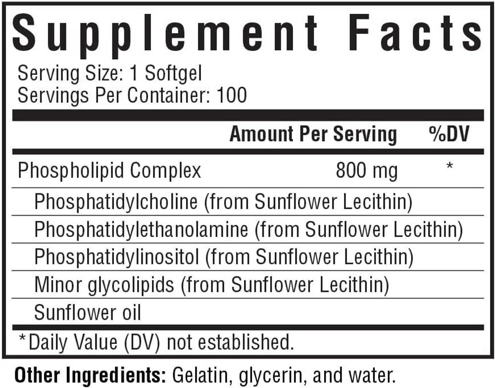 Seeking Health Optimal PC 800mg 100softgels