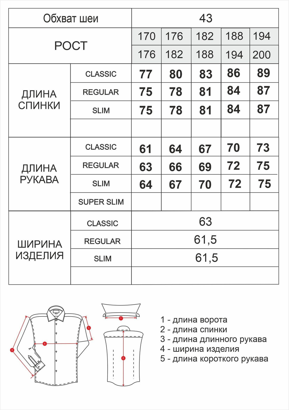Сорочка мужская VESTER длинный рукав, темно-синий, хлопок/пэ/эл