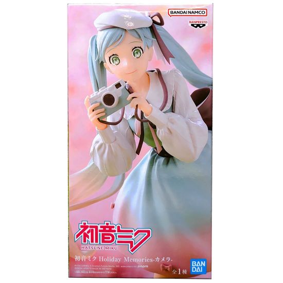 Фигурка Banpresto Хатсунэ Мику HATSUNE MIKU Holiday Memories Camera 20см / по образу "Хатсунэ Мику"