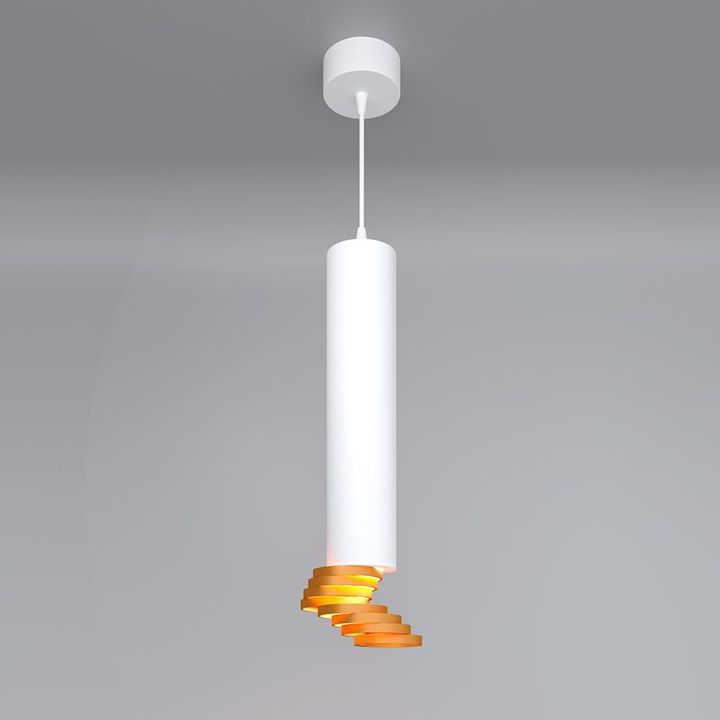 Подвесной светильник Elektrostandard DLN103 GU10 белый/золото a047751