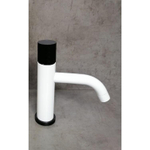 Смеситель для раковины Boheme Stick 121-WB White-Black