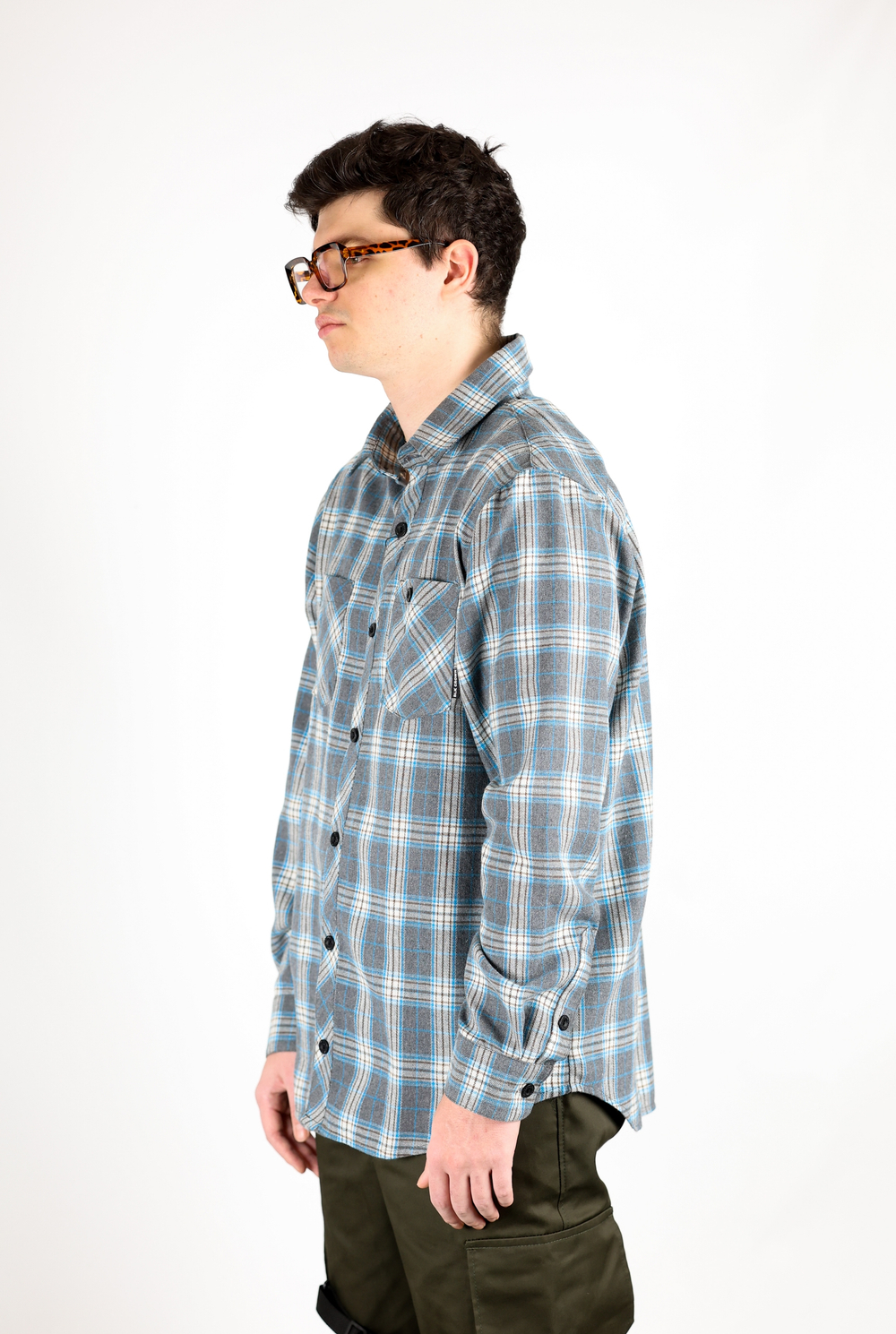 Рубашка BLK CROWN Lumberjack Серый