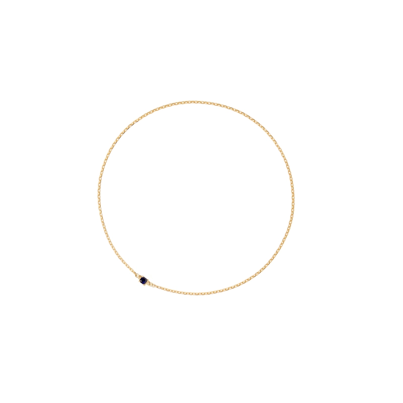 Вечный браслет ВЛВ Навсегда – Сапфировый багет