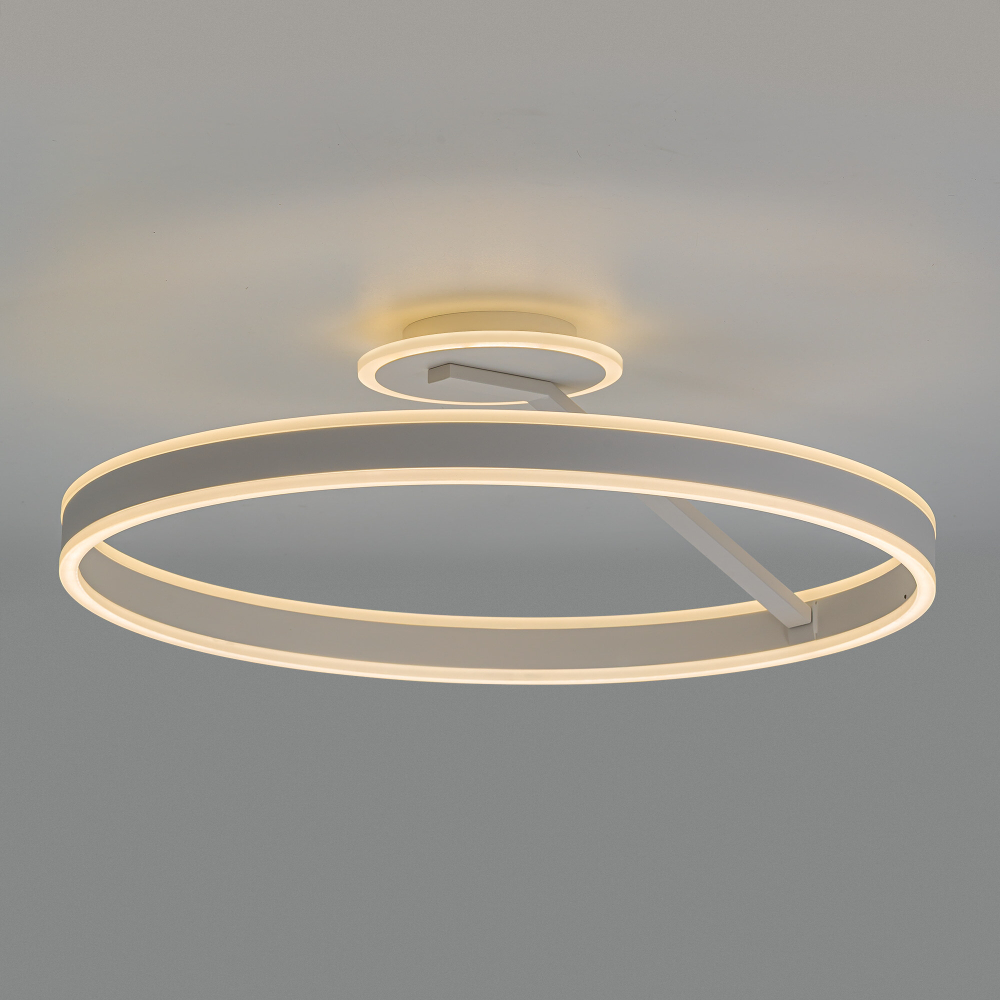 Citilux Дуэт CL719750 LED Люстра с пультом Белая