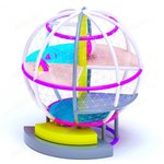 Детский игровой лабиринт «Круглый» 16,2 м² (D2,8*3,3м)