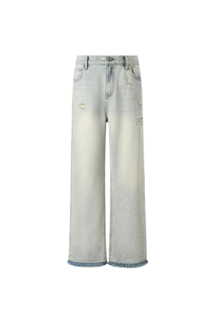 Джинсы KREATE "Raw Edges" Straight fit Jeans