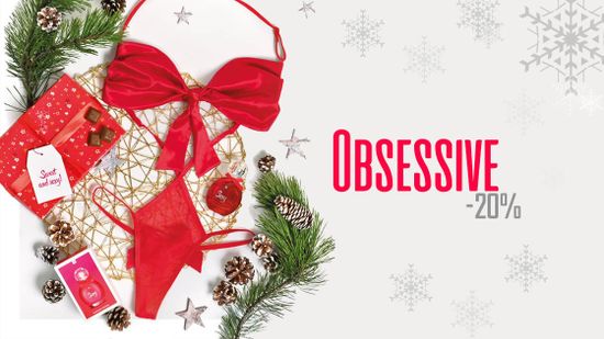 Скидка 20% эротическое белье Obsessive 💕