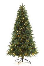 Елка с гирляндой встроенной «Русская Императрица» (Литая хвоя) 270 см / 2,7 м