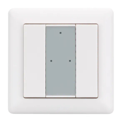 Панель Knob SR-KN9551K2-UP White (KNX, DIM) (Arlight, IP20 Пластик, 3 года) 023487