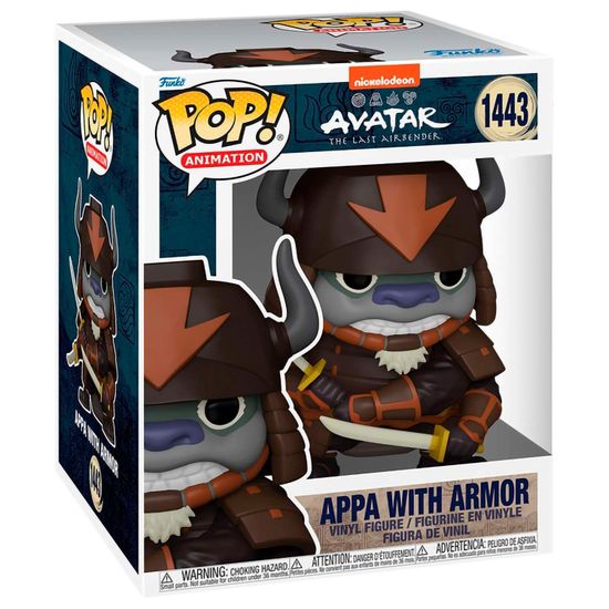 Фигурка Funko POP! Animation Avatar The Last Airbender Appa with Armor 6" (1443) 72105 / Фигурка Фанко ПОП! по мотивам аниме "Аватар: Легенда об Аанге", Аппа