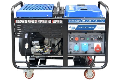 Бензогенератор трехфазный TSS SGG 16000EH3LA - [15 кВт / 28.5 А]