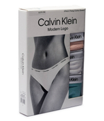 Стринги 3 пары Calvin Klein Underwear - белый(000QD5209E)