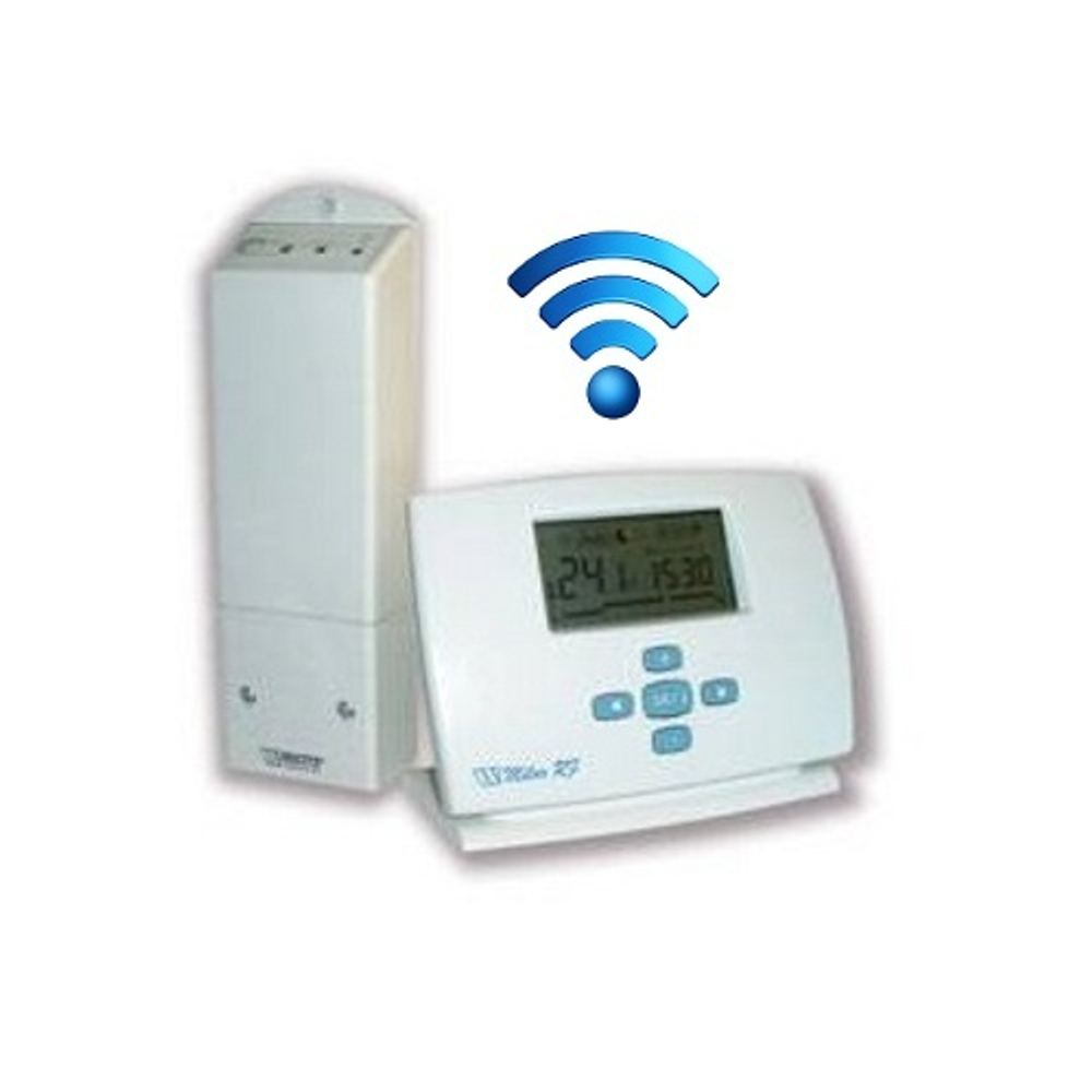 Радиотермостат комнатный программируемый WATTS MILUX-RF PACK (комплект из MILUX-RF и RF RECEIVER)