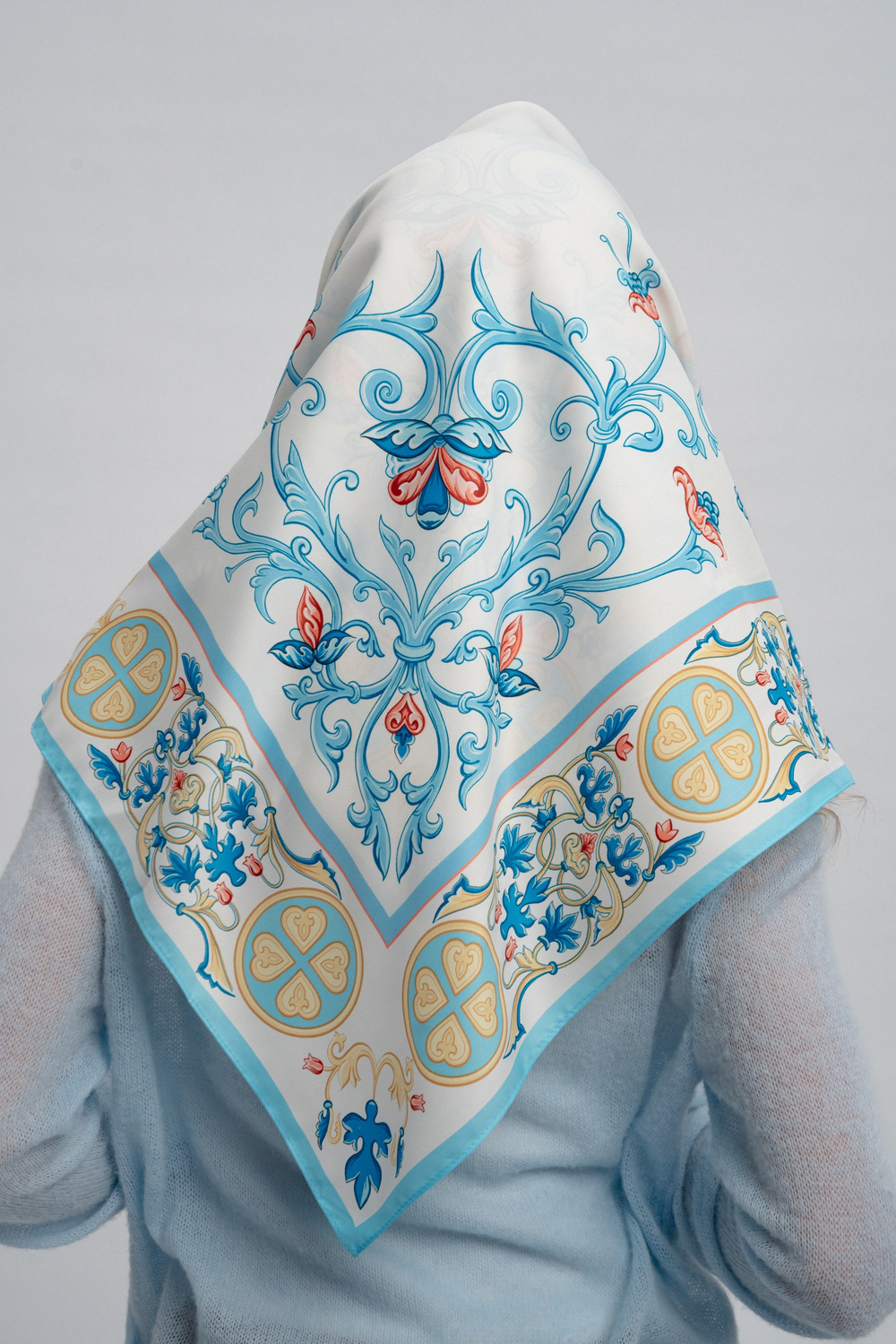 Платок «Зачатьевская монастырская роспись. Рождество»