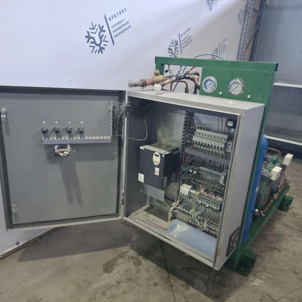 ЦХМ на базе Bitzer 4СES-6Y-40S (Зеленый 2 агрегата)