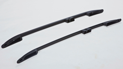 Рейлинги Can Otomotiv на крышу SSANGYONG KORANDO 2010-2019 (Crown, Алюминий, Сверление кузова, черный) арт.SSNG.73.0111