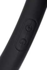 Двусторонний вибратор Black Red by Toyfa черный 35 см