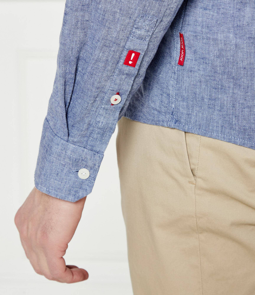 Льняная рубашка Hanson Joop! Jeans - темно-синий(30045977)