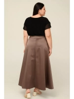 Юбка атласная макси