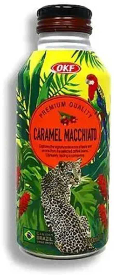 Кофейный напиток OKF Caramel Macchiato "Карамельный Маккиато" 0.39 - банка