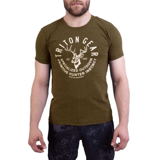 Футболка "PRIMITIVE INSTINCT" (хаки)