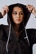 Худи Relaxed Zip Hoodie POWER 895 ТЕМНО-КОРИЧНЕВЫЙ КАМУФЛЯЖ