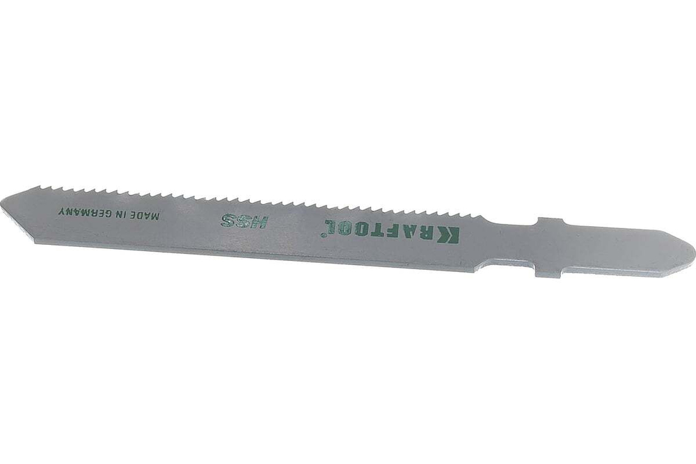 Пилки KRAFTOOL для эл/лобзика, HSS, по металлу, 1.5-2 мм, EU-хвост., шаг 1.2 мм, 50 мм, 5 шт 159551-1.2-S5