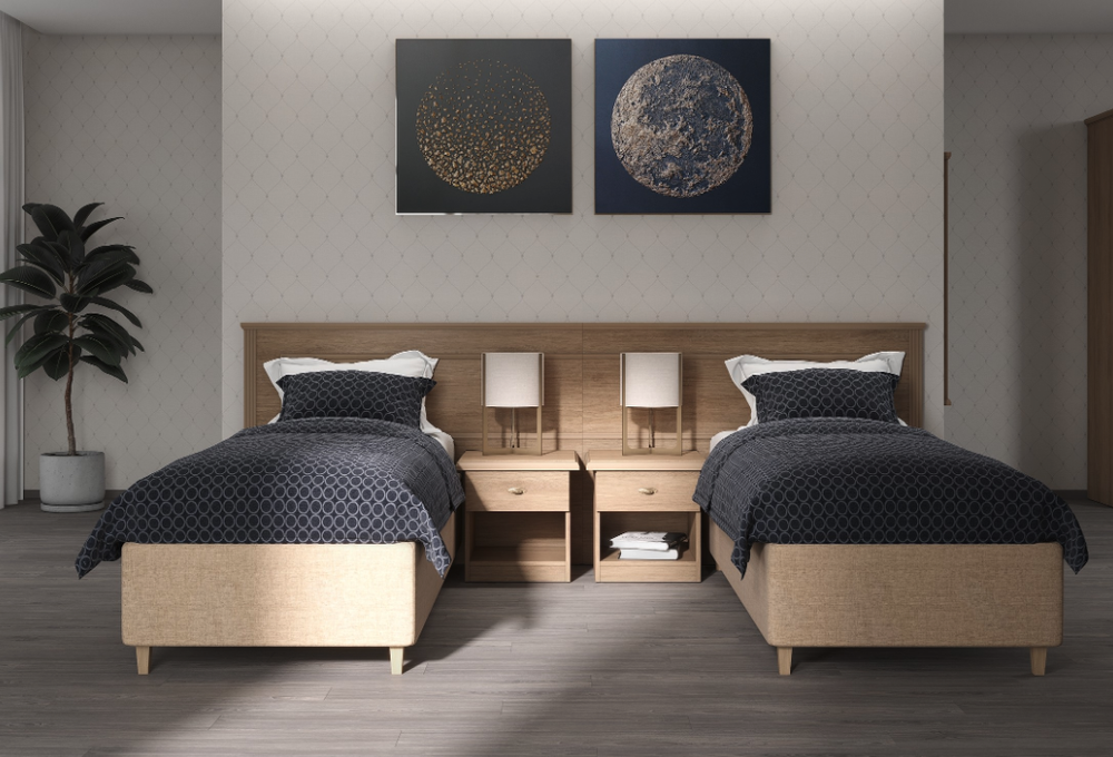 Кровать бокс-спринг MUAR BSD