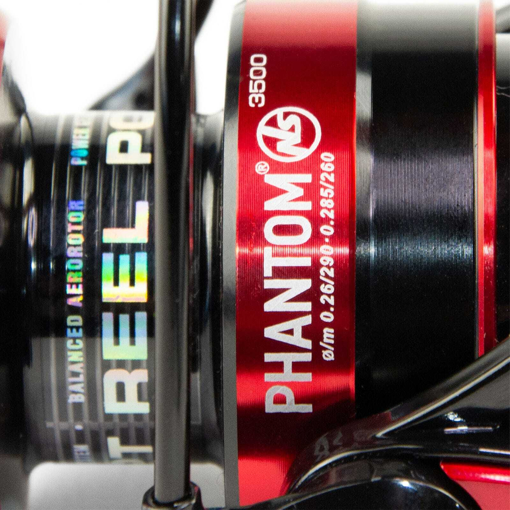 Катушка безынерционная Stinger Phantom NS 3500 (5+1BB, мет. шпуля)