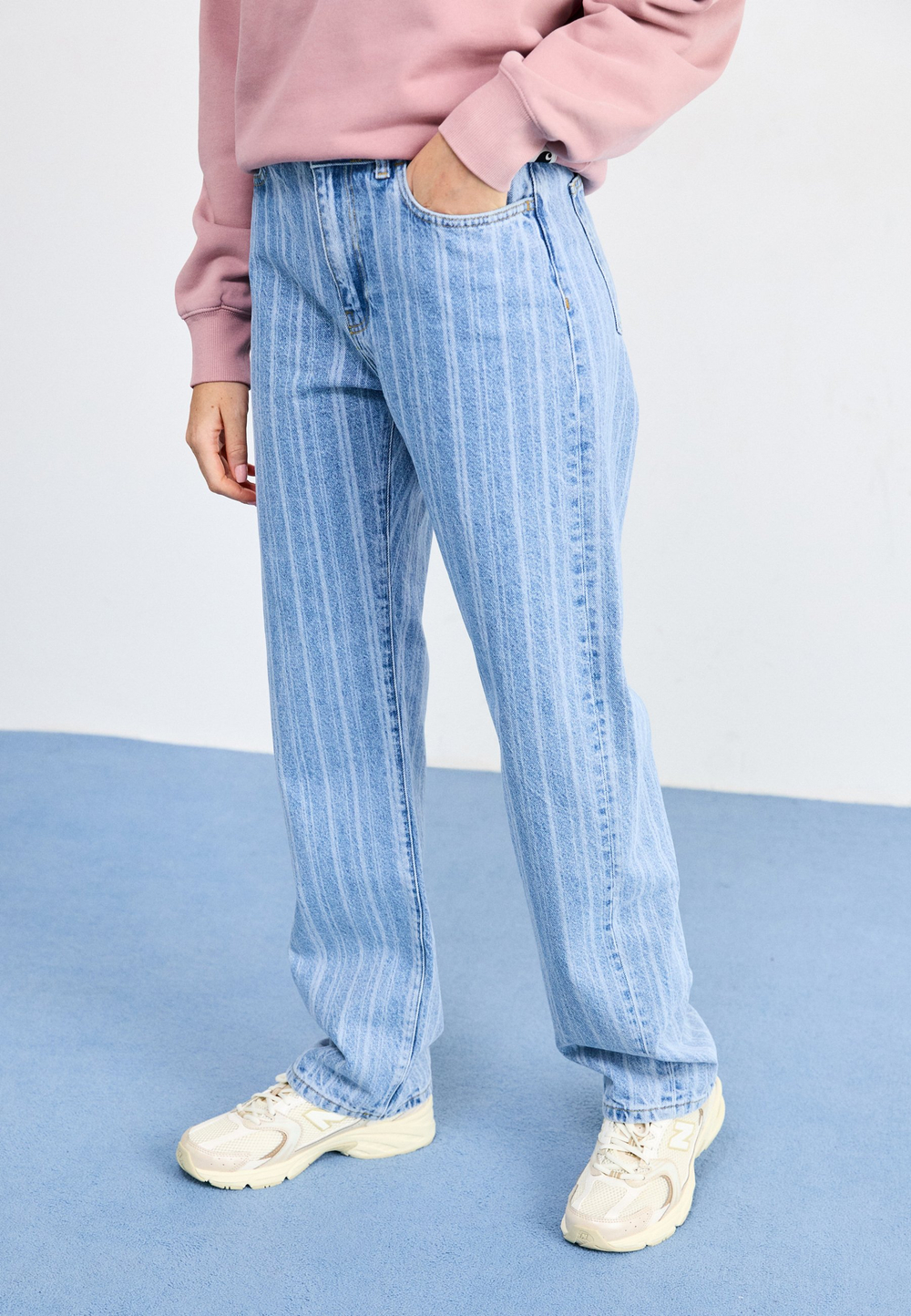 Carhartt WIP RYLAN  - Прямые джинсы - Белый