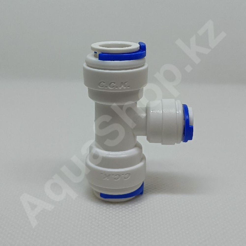 Тройник Трубка 3/8"х3/8"х1/4" QT-03C