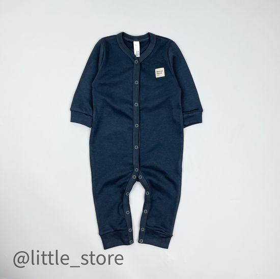 Слип хлопковый "Basic" Графит, открытые ножки