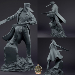 Samurai Sword Katana Man Chainsaw Man Фигурка